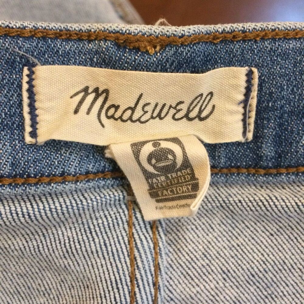 Madewell stovepipe jeans medium wash 32 - Picture 6 of 11